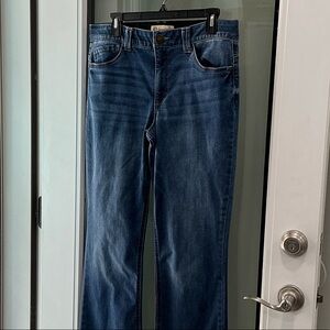 Democracy  Ab Technology Dark Blue Denim  Bootcut Flare Jeans